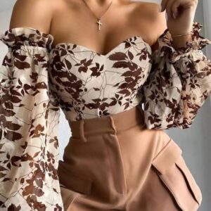 sleeve chiffon shirt
