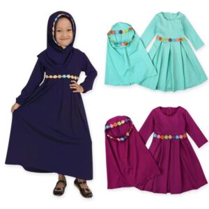 Scarf two sets of children's skirt