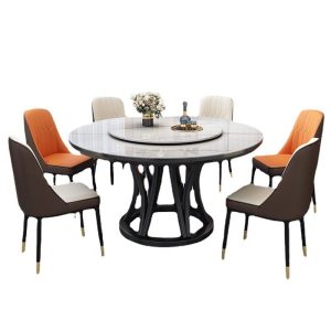 solid wood round table